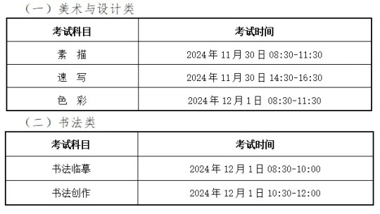 2025年甘肃省普通高等学校招生美术与设计类、书法类专业统一考试考生指南