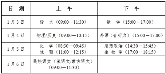 青海省2025年普通高考适应性测试温馨提示