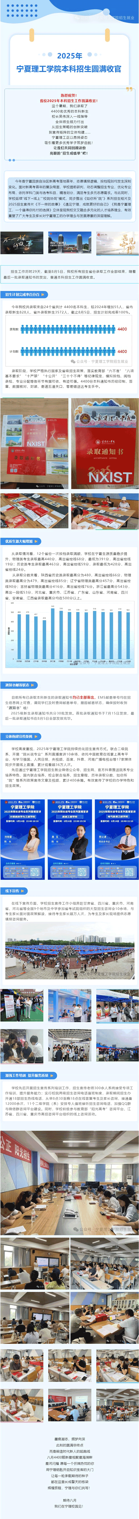 宁夏理工学院2025年本科招生圆满收官