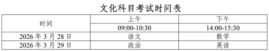 新疆2026年普通高等学校运动训练、武术与民族传统体育专业招生文化考试温馨提示
